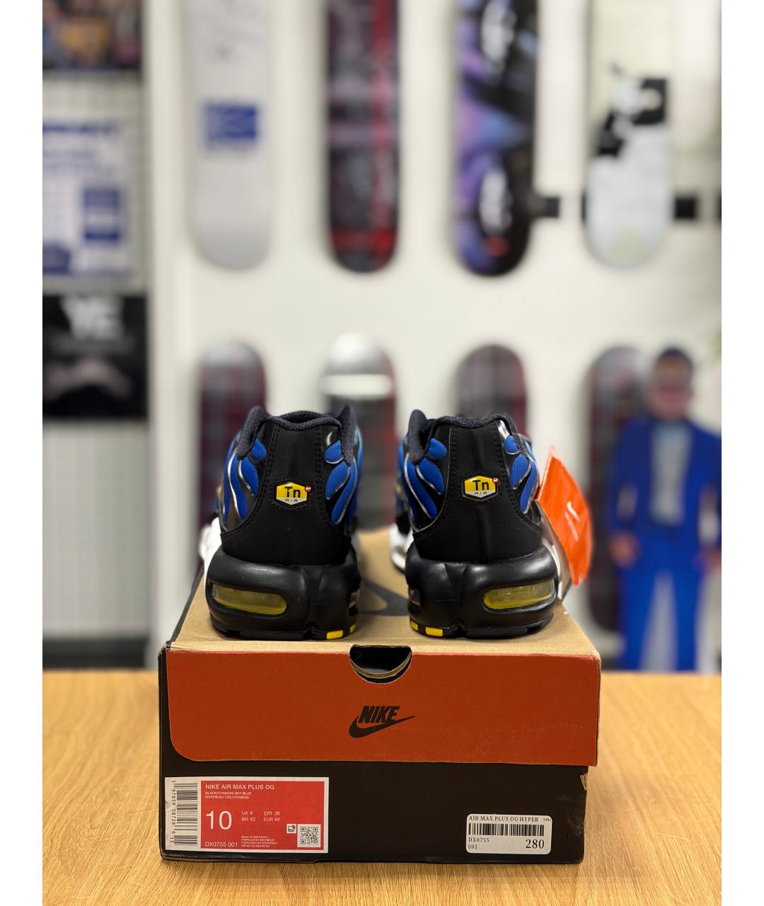 NIKE Голубые низкие кроссовки / кеды, фото 4
