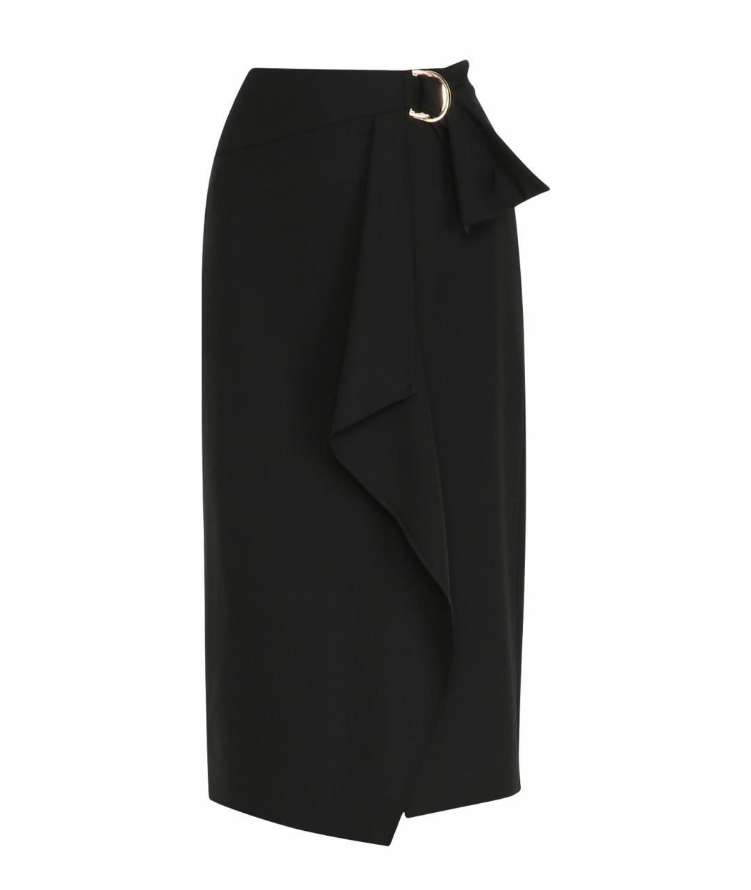 MAX MARA STUDIO Черная юбка миди, фото 1