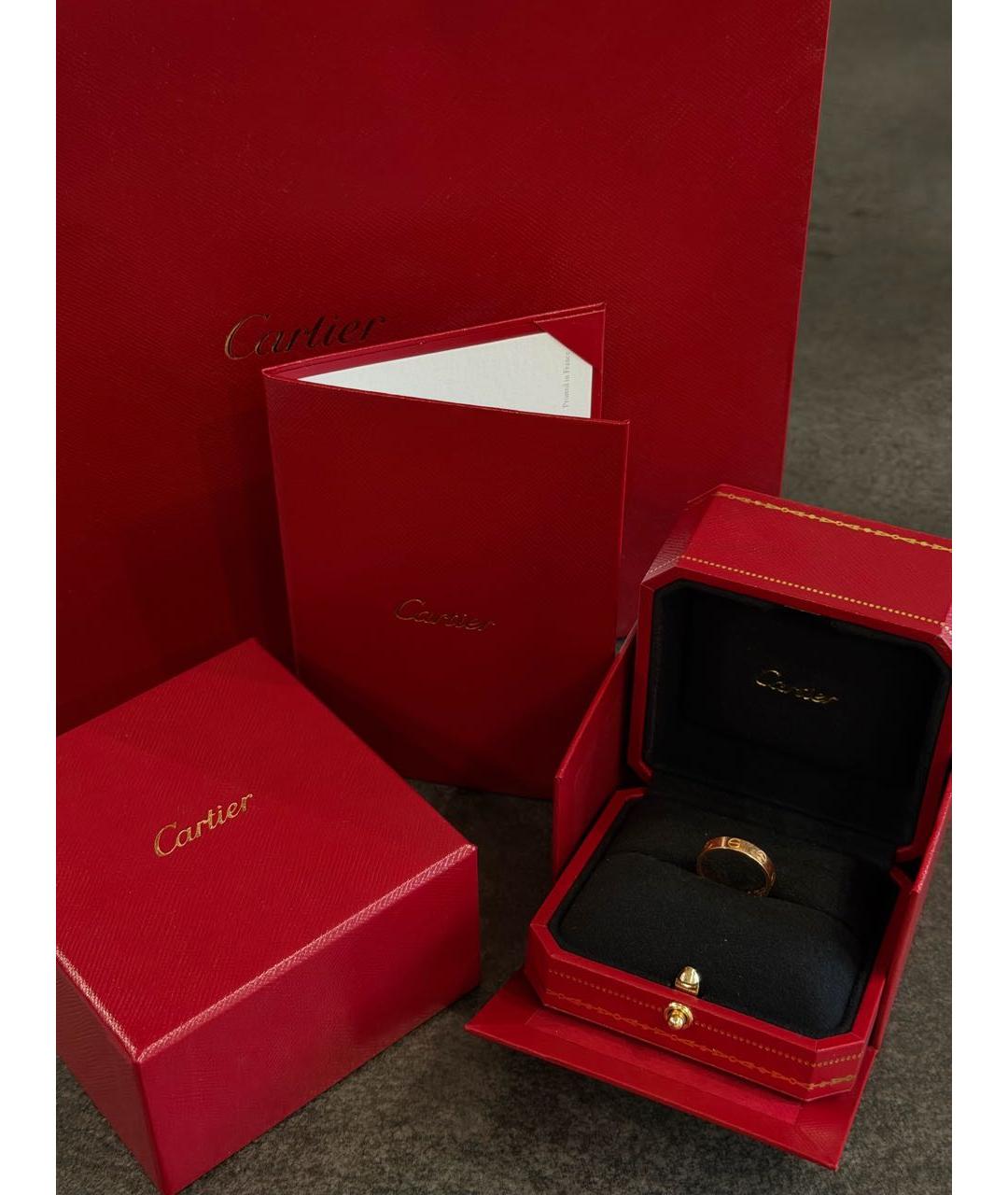 CARTIER Кольцо из розового золота, фото 2
