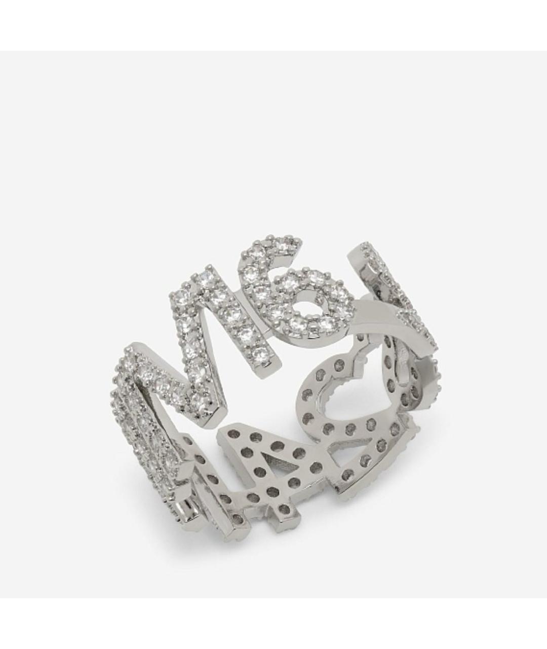 MM6 MAISON MARGIELA Серебряное серебряное кольцо, фото 3