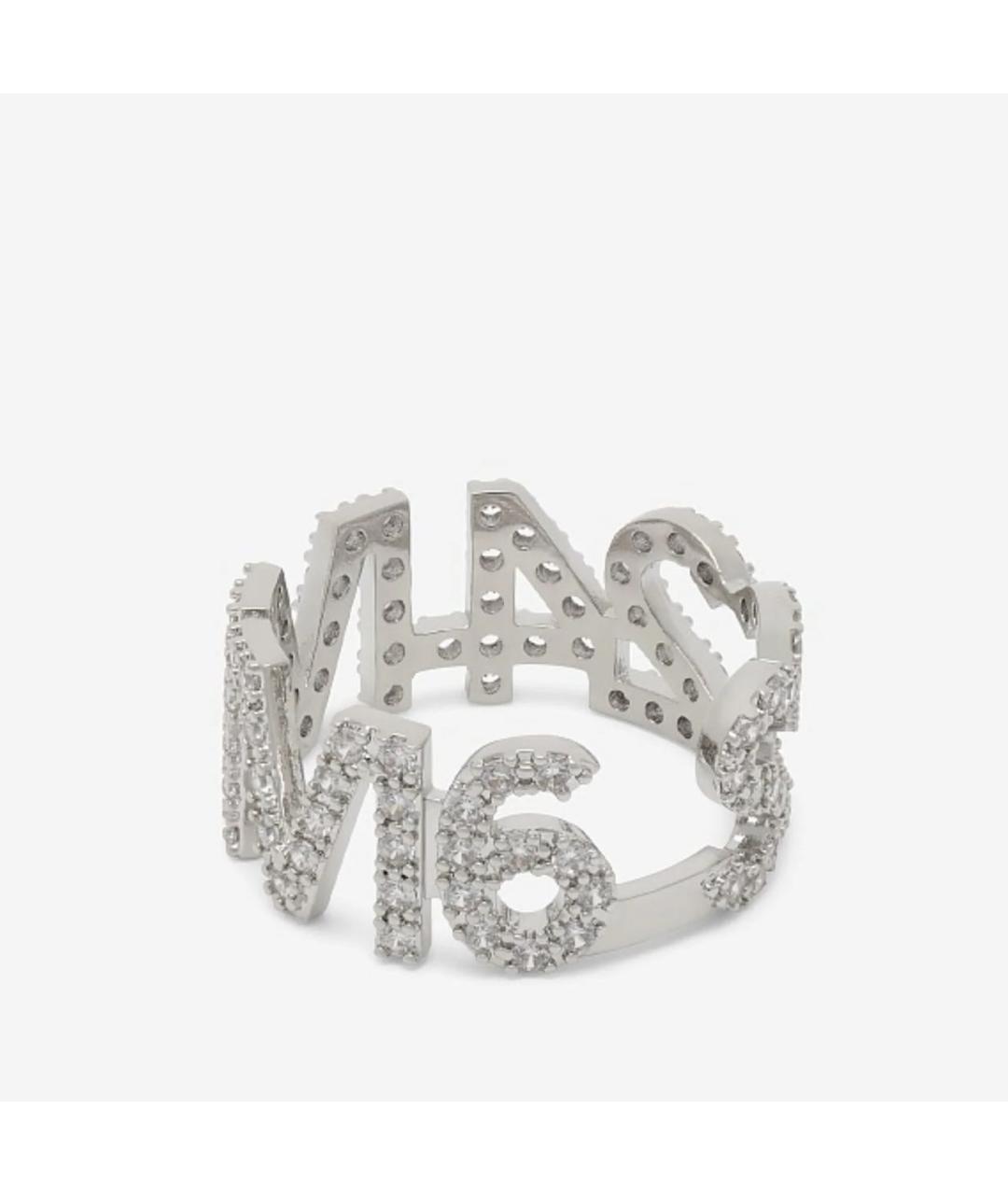MM6 MAISON MARGIELA Серебряное серебряное кольцо, фото 5