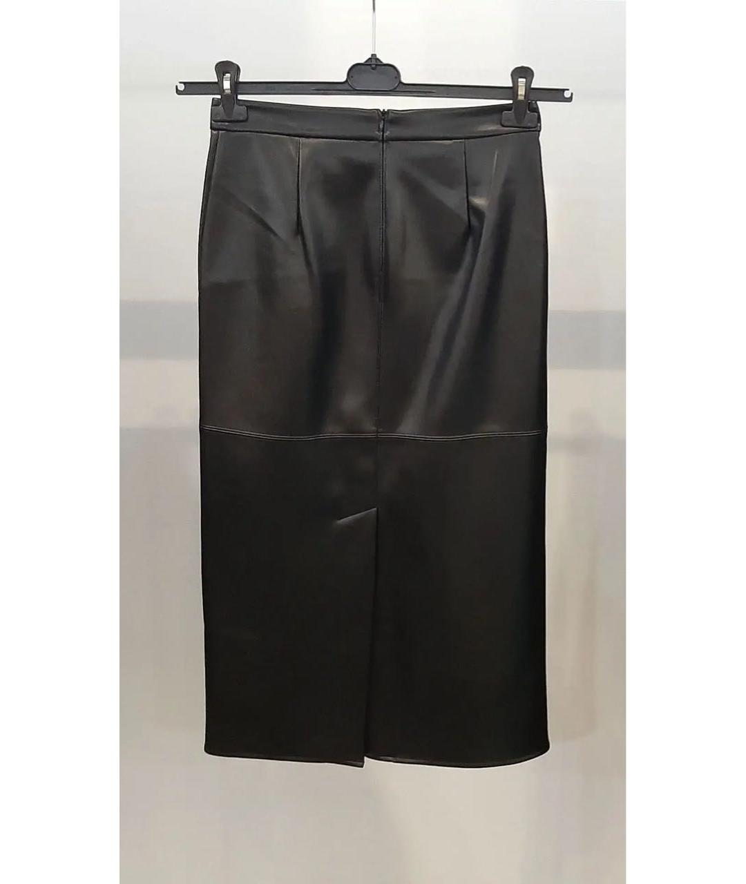 'S MAX MARA Черная юбка миди, фото 2