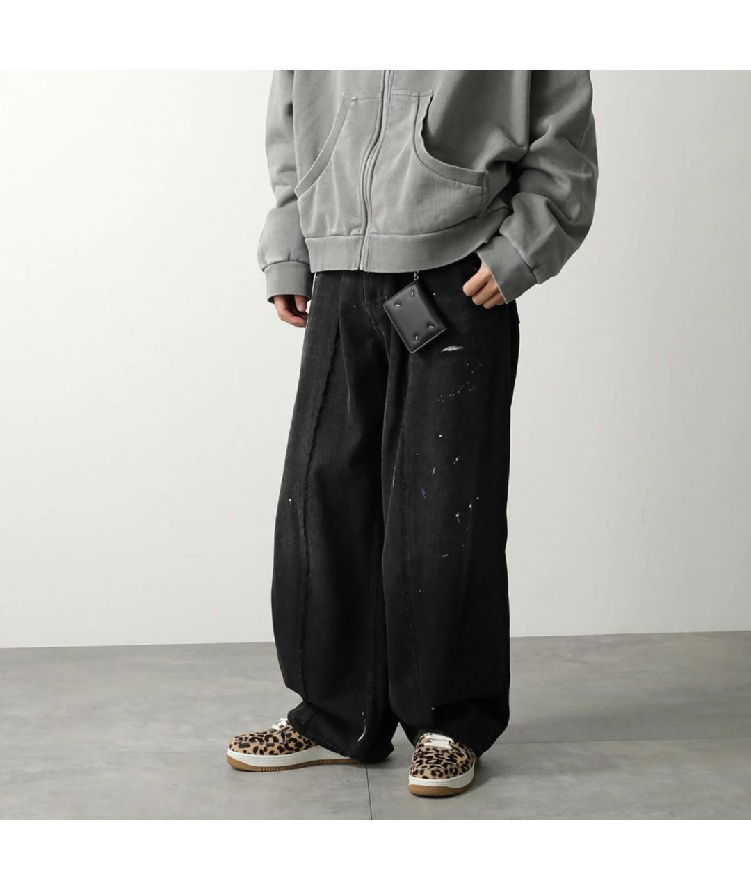 MM6 MAISON MARGIELA Черный кожаный кардхолдер, фото 2