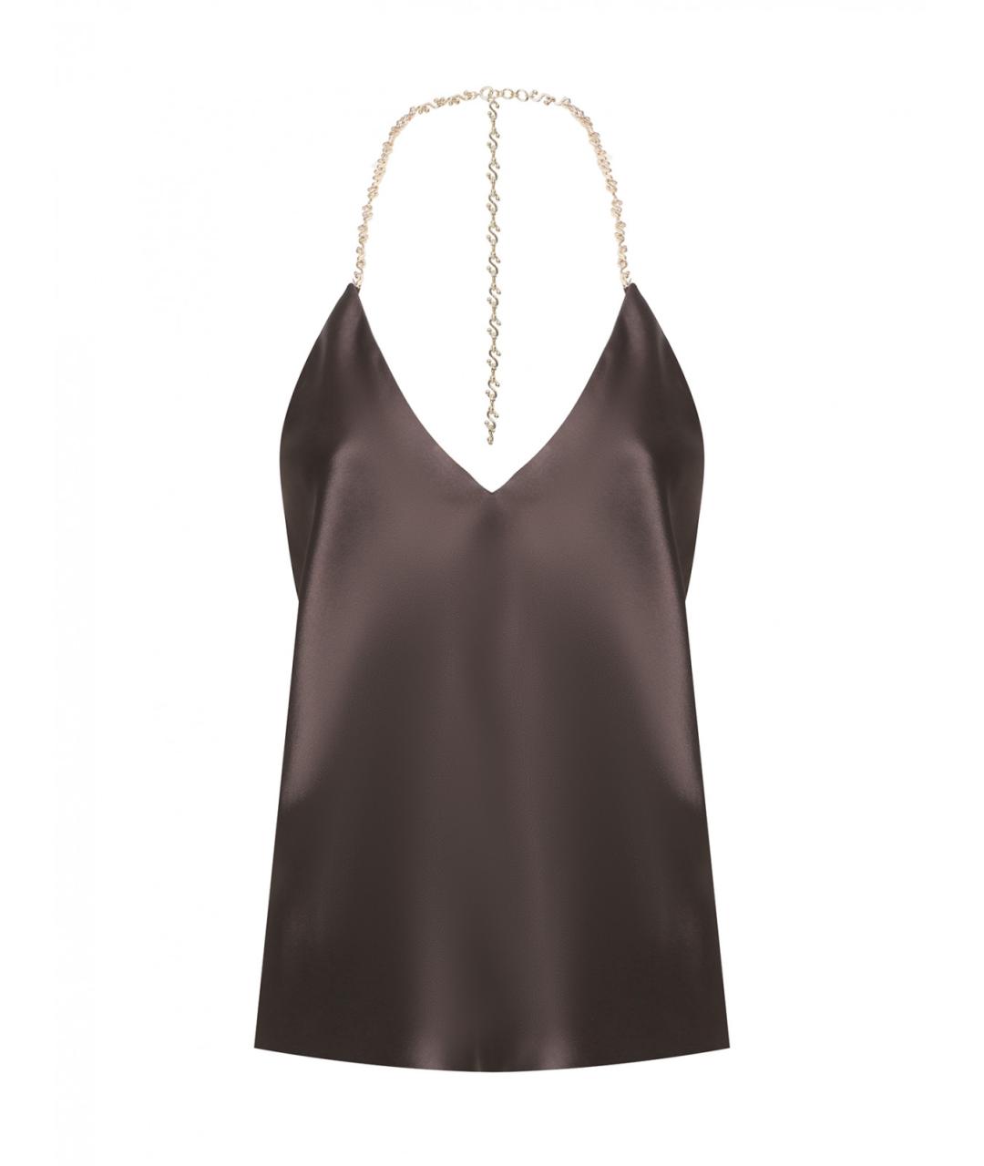 SPORTMAX Коричневый костюм с юбками, фото 6