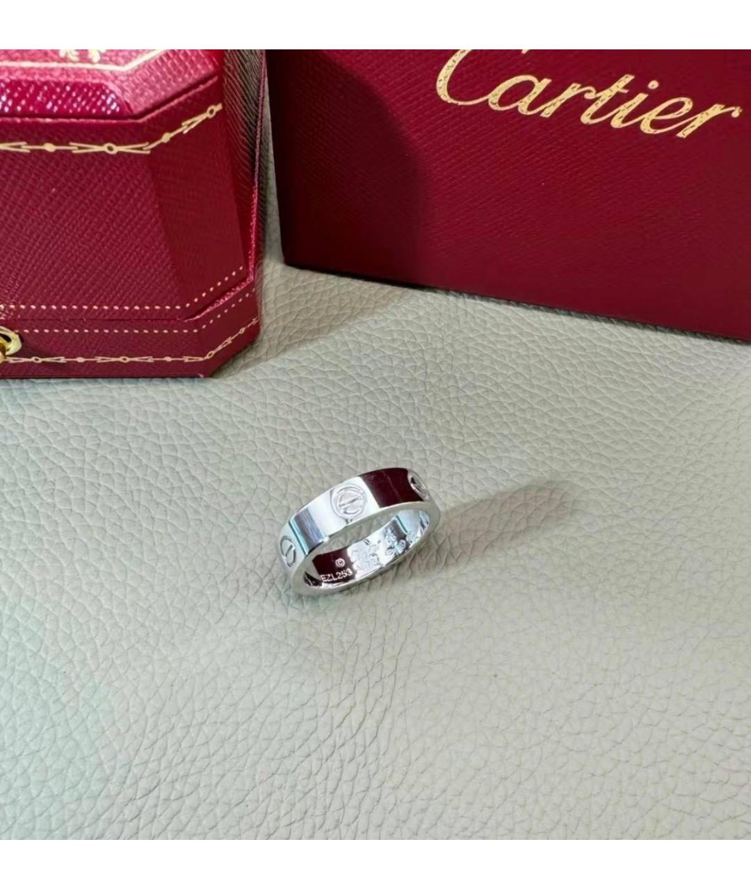 CARTIER Серебряное кольцо из белого золота, фото 7