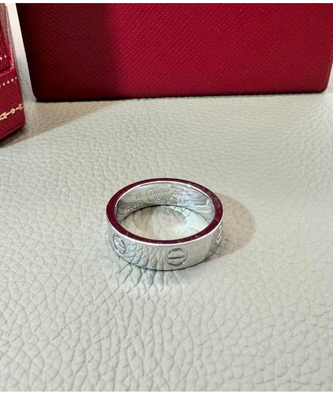 CARTIER Серебряное кольцо из белого золота, фото 8