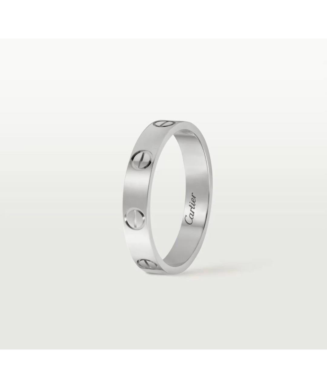 CARTIER Серебряное кольцо из белого золота, фото 2