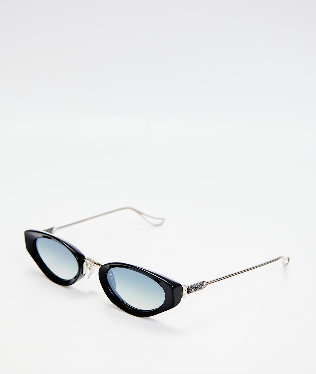 CHROME HEARTS Черные металлические солнцезащитные очки, фото 2