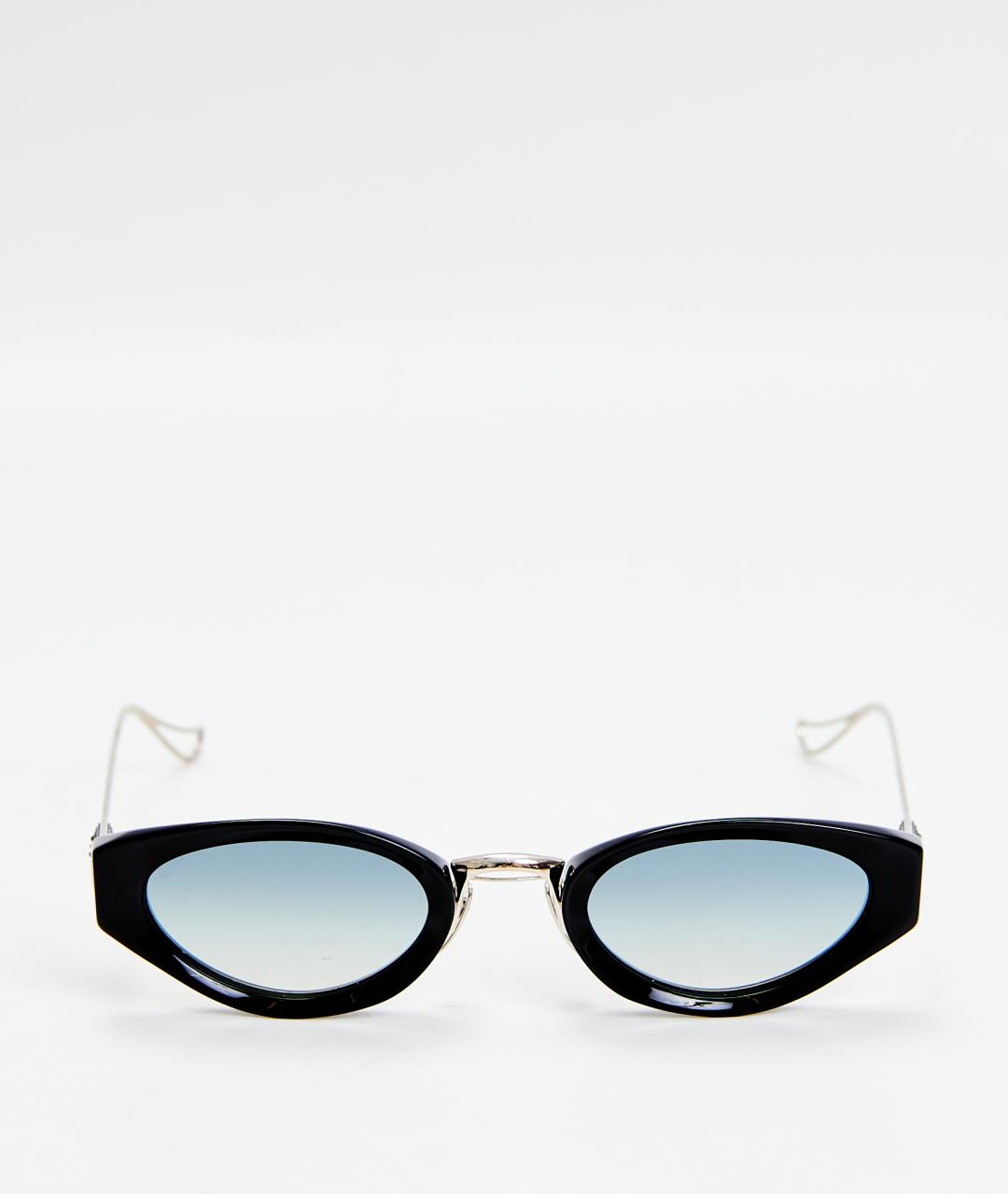CHROME HEARTS Черные металлические солнцезащитные очки, фото 6