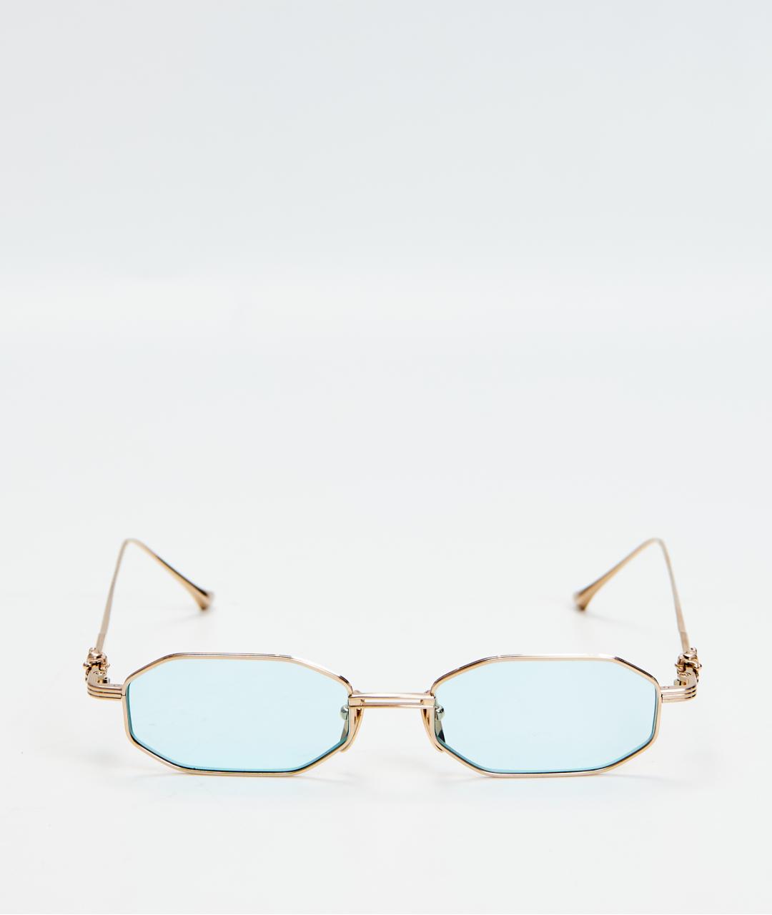 CHROME HEARTS Золотые металлические солнцезащитные очки, фото 6