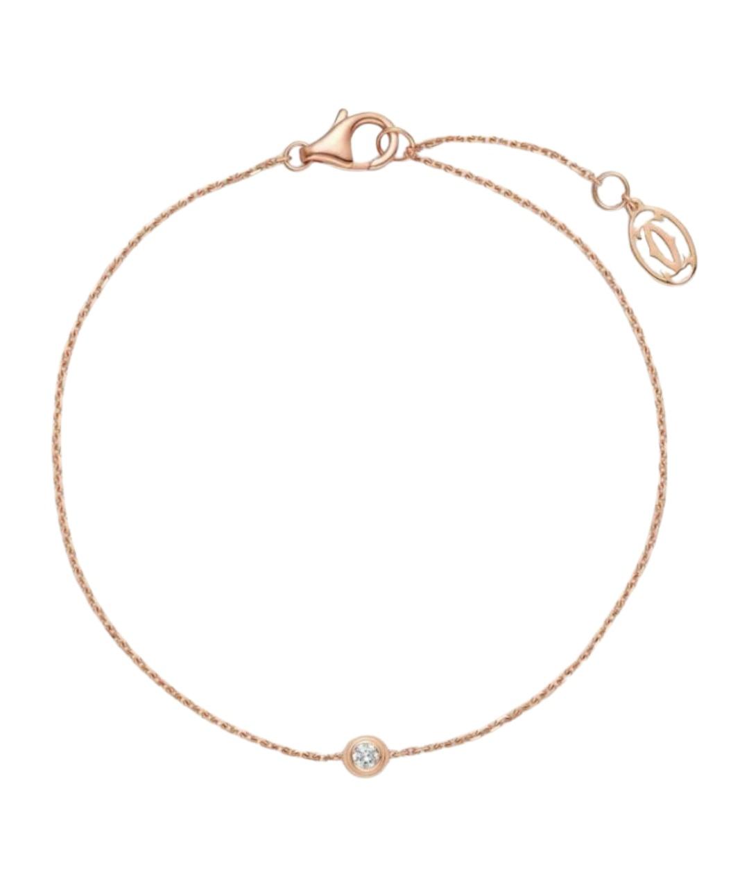 CARTIER Золотой браслет из розового золота, фото 1