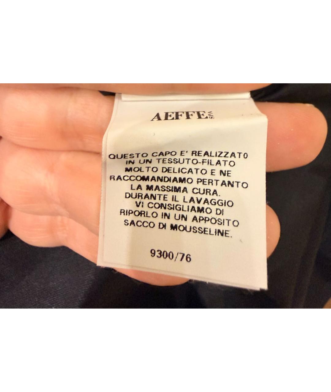 MOSCHINO Черное полиэстеровое повседневное платье, фото 4