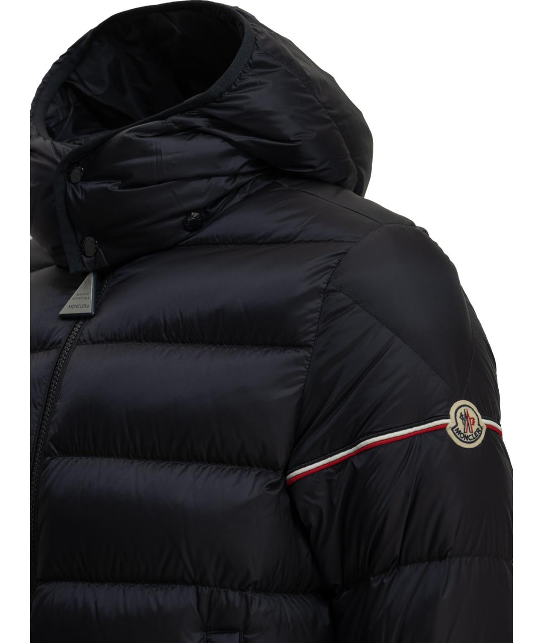 MONCLER Синяя полиамидовая куртка, фото 3