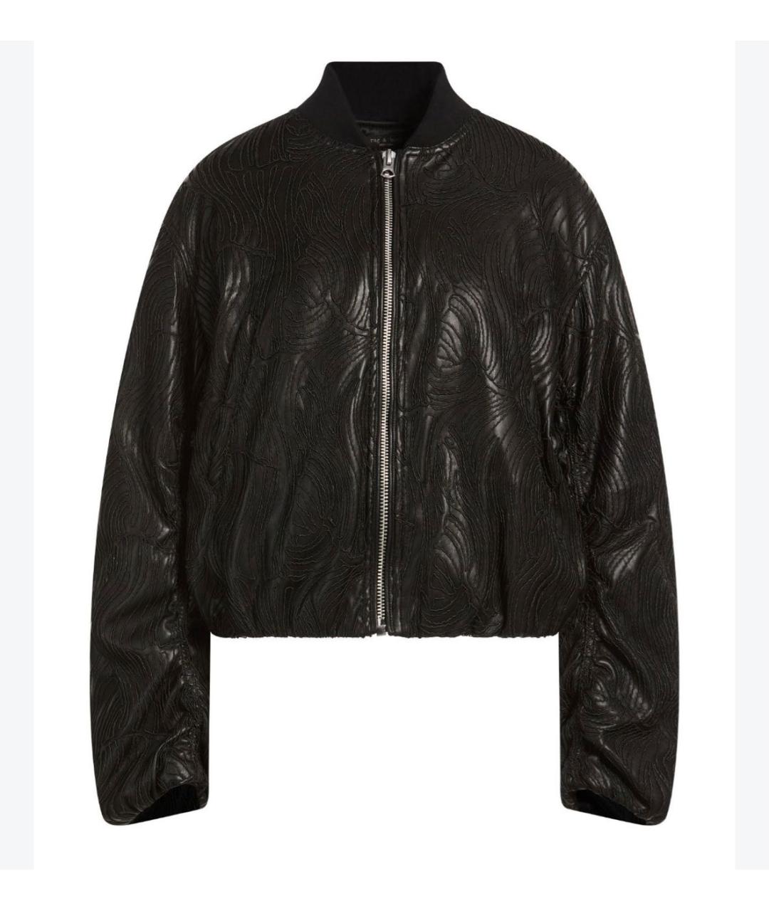 RAG & BONE Черная полиэстеровая куртка, фото 9