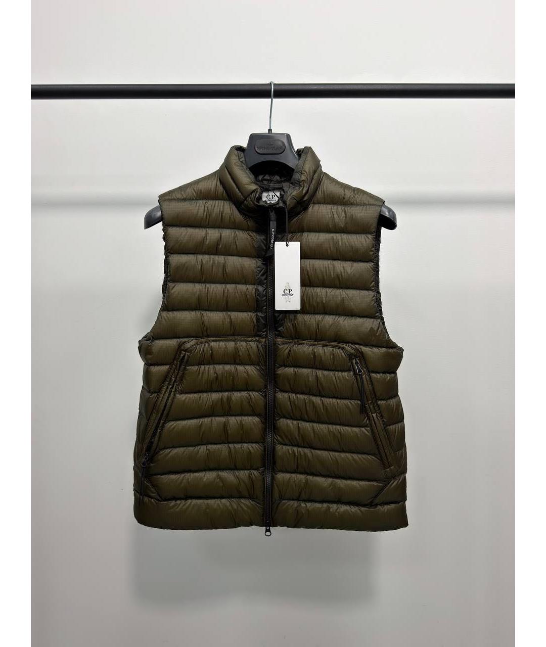 CP COMPANY Хаки нейлоновый жилет, фото 5