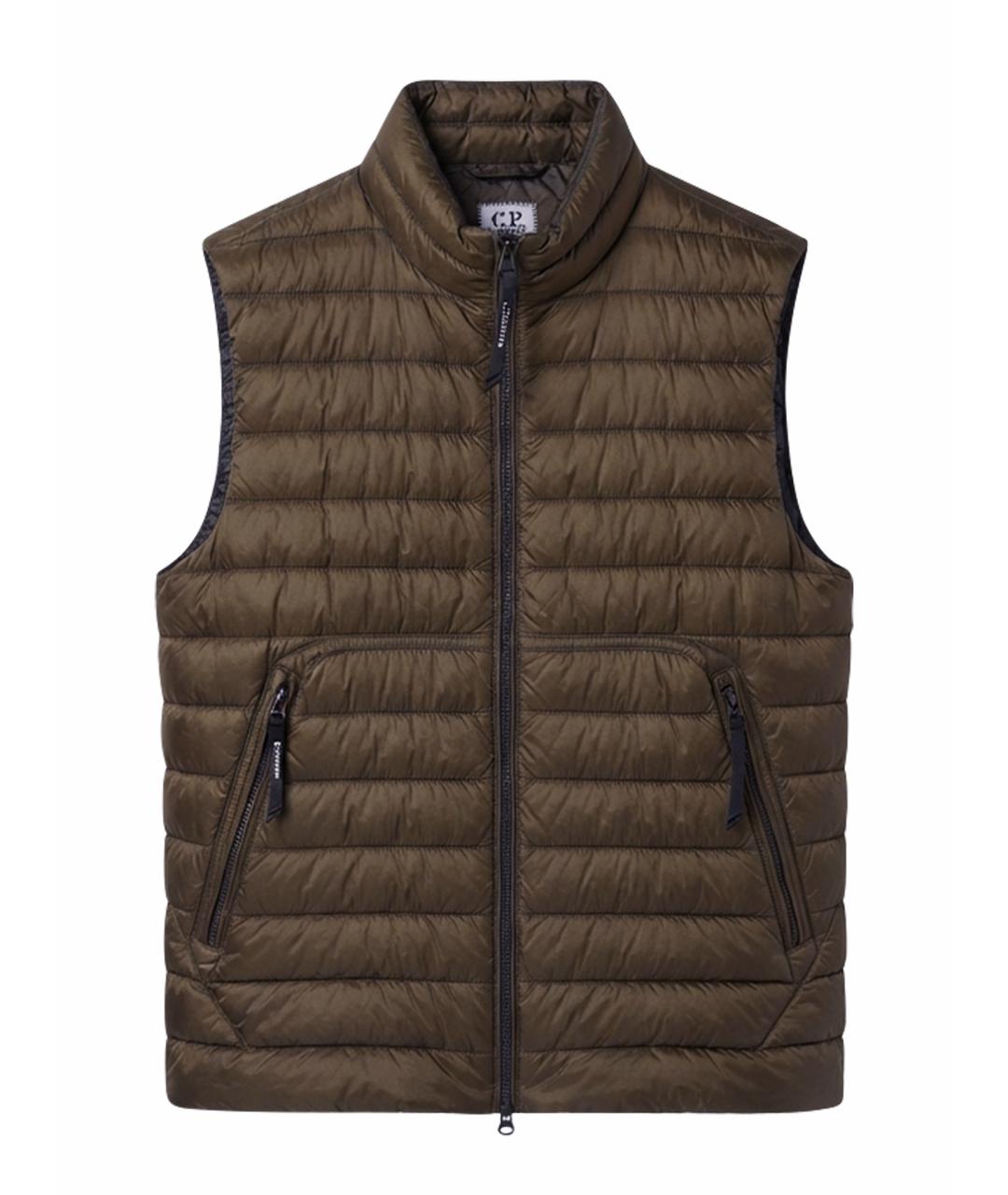 CP COMPANY Хаки нейлоновый жилет, фото 1