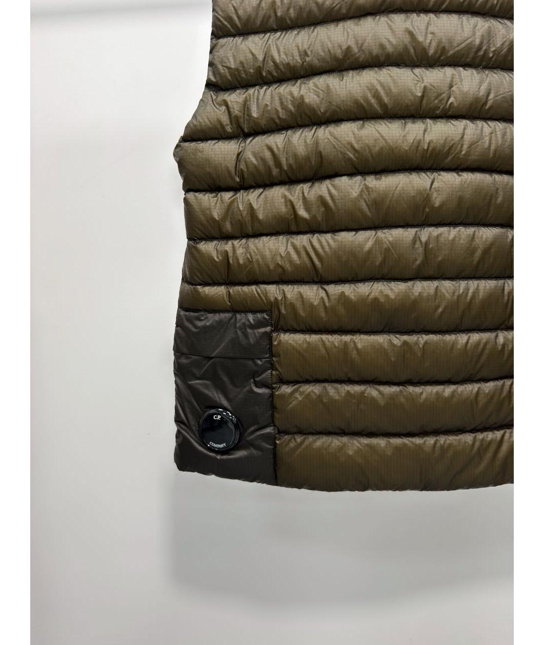 CP COMPANY Хаки нейлоновый жилет, фото 4