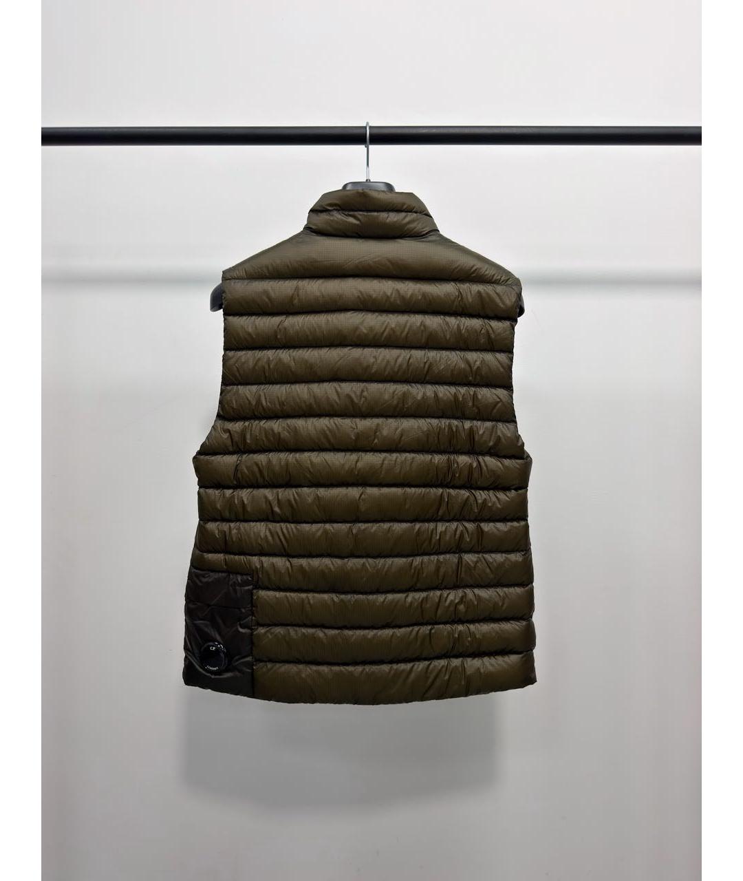 CP COMPANY Хаки нейлоновый жилет, фото 3