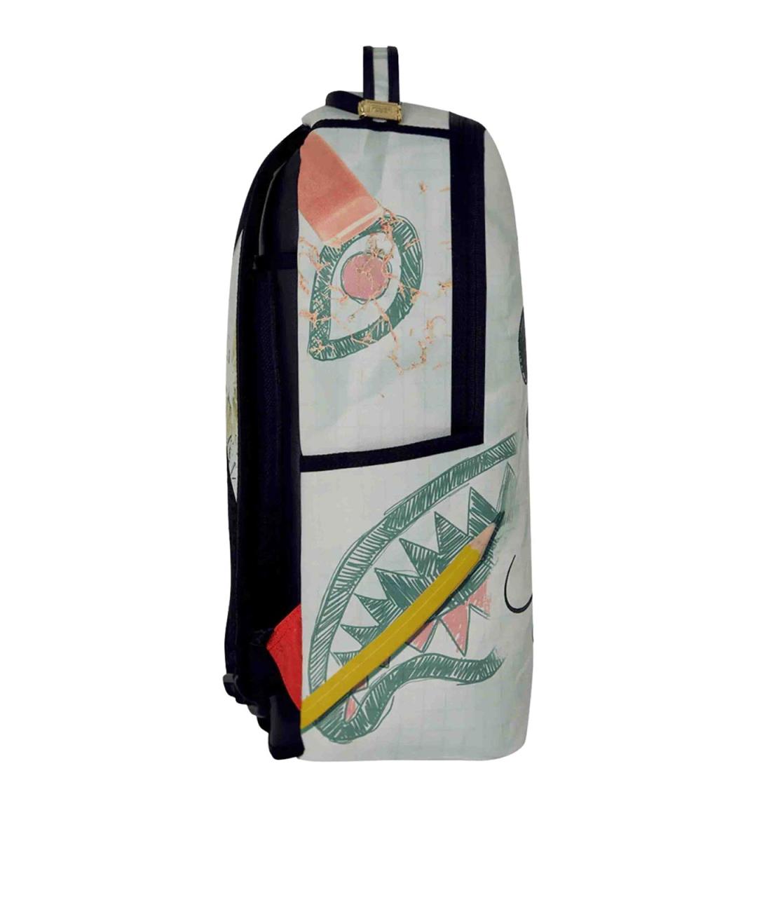 SPRAYGROUND Белый рюкзак из искусственной кожи, фото 4