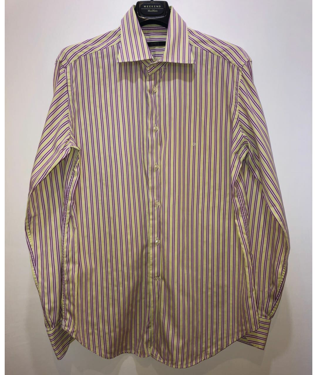 EMANUEL UNGARO Мульти хлопковая классическая рубашка, фото 5