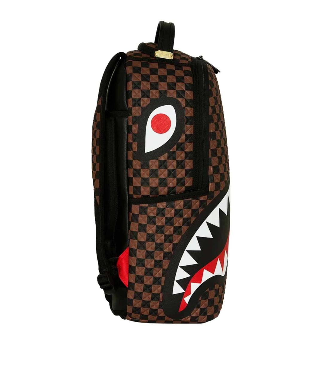 SPRAYGROUND Коричневый рюкзак из искусственной кожи, фото 3