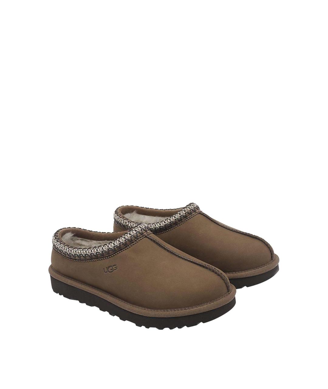 UGG Коричневые замшевые мюли, фото 2