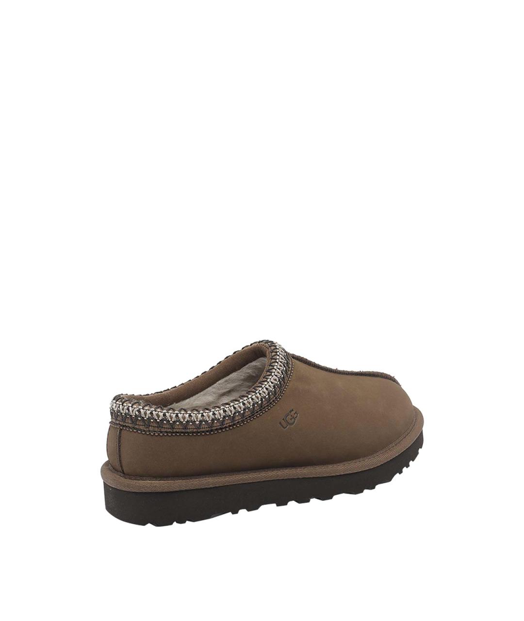 UGG Коричневые замшевые мюли, фото 3