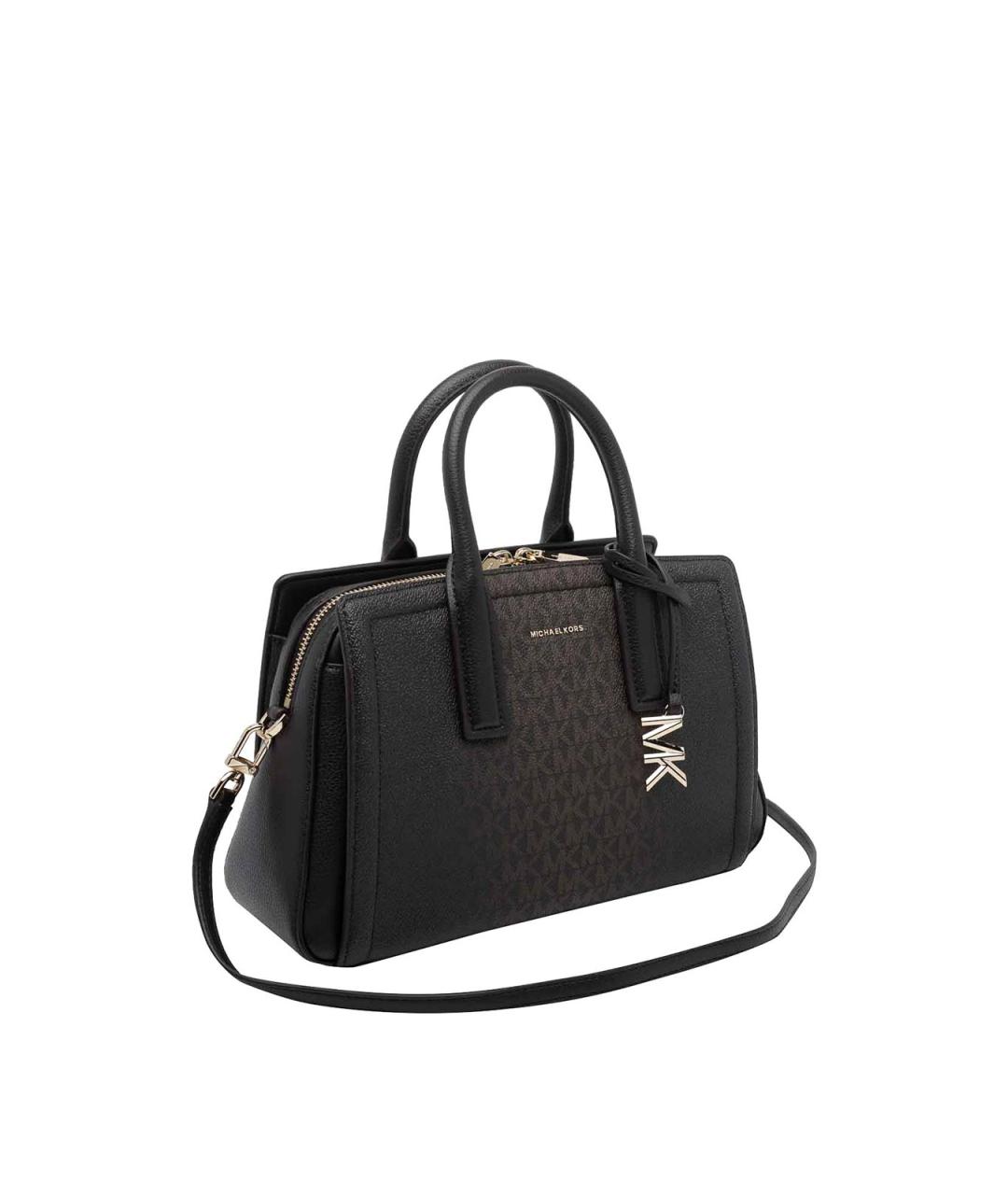 MICHAEL MICHAEL KORS Коричневая кожаная сумка тоут, фото 2