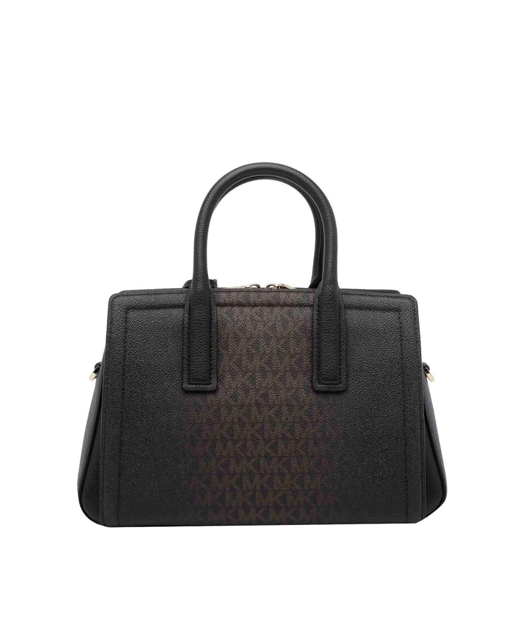 MICHAEL MICHAEL KORS Коричневая кожаная сумка тоут, фото 3