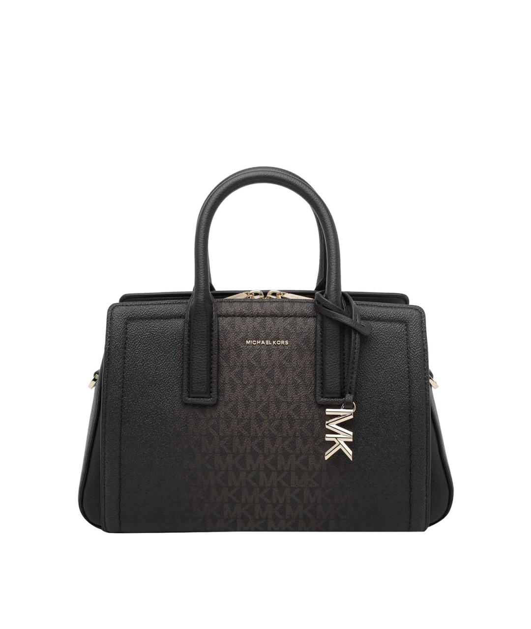 MICHAEL MICHAEL KORS Коричневая кожаная сумка тоут, фото 1