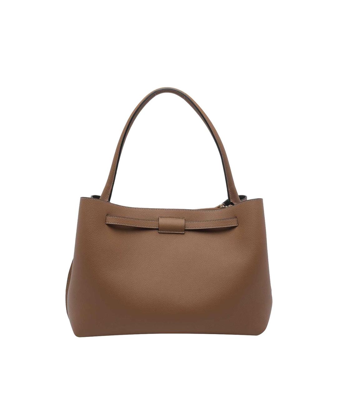 TOD'S Коричневая кожаная сумка через плечо, фото 3