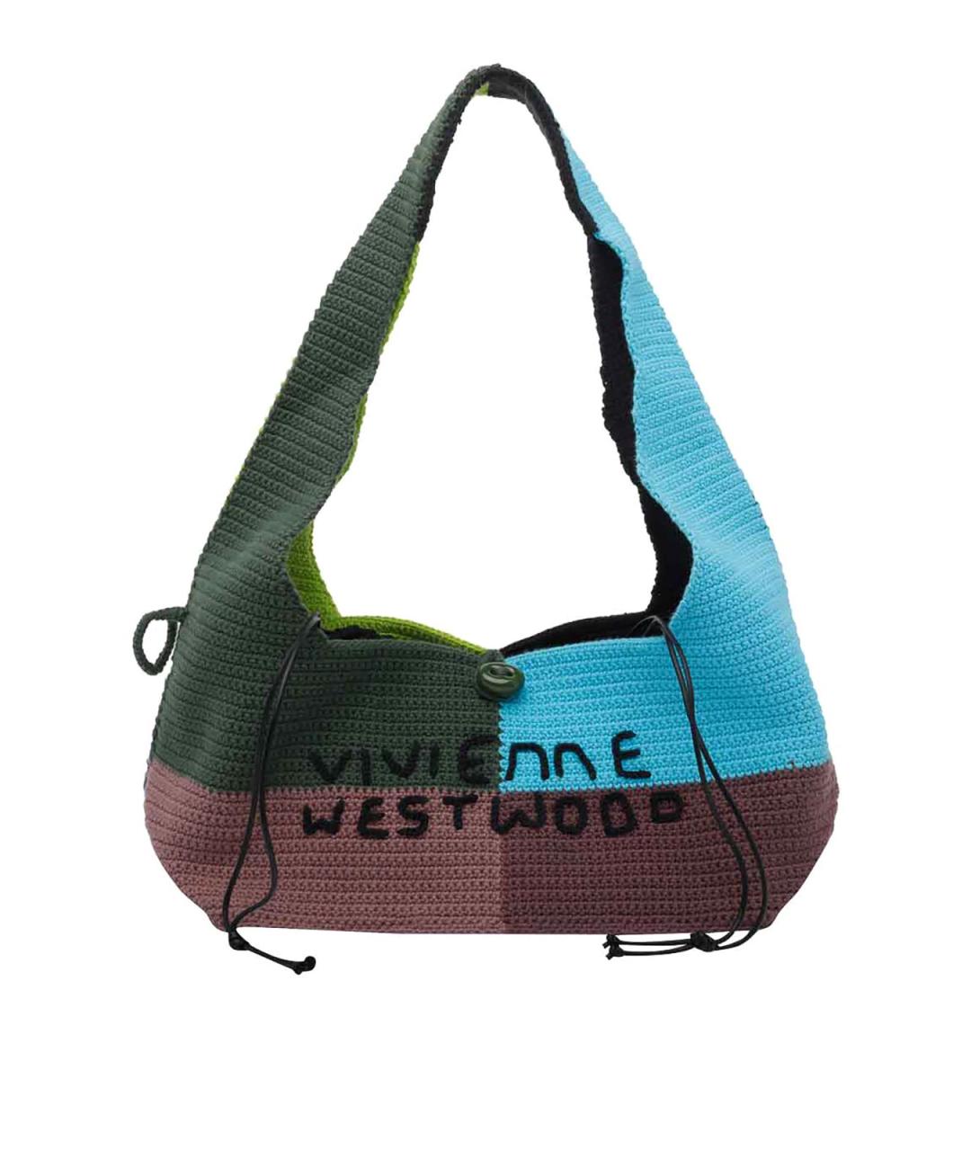 VIVIENNE WESTWOOD Мульти тканевая сумка тоут, фото 1