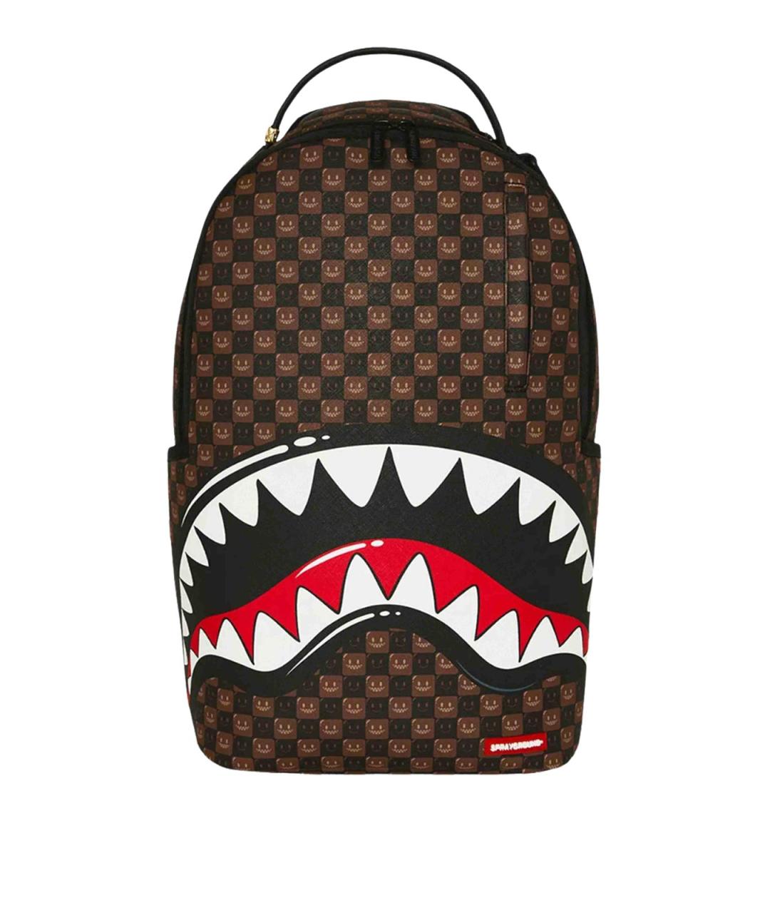 SPRAYGROUND Коричневый рюкзак из искусственной кожи, фото 1