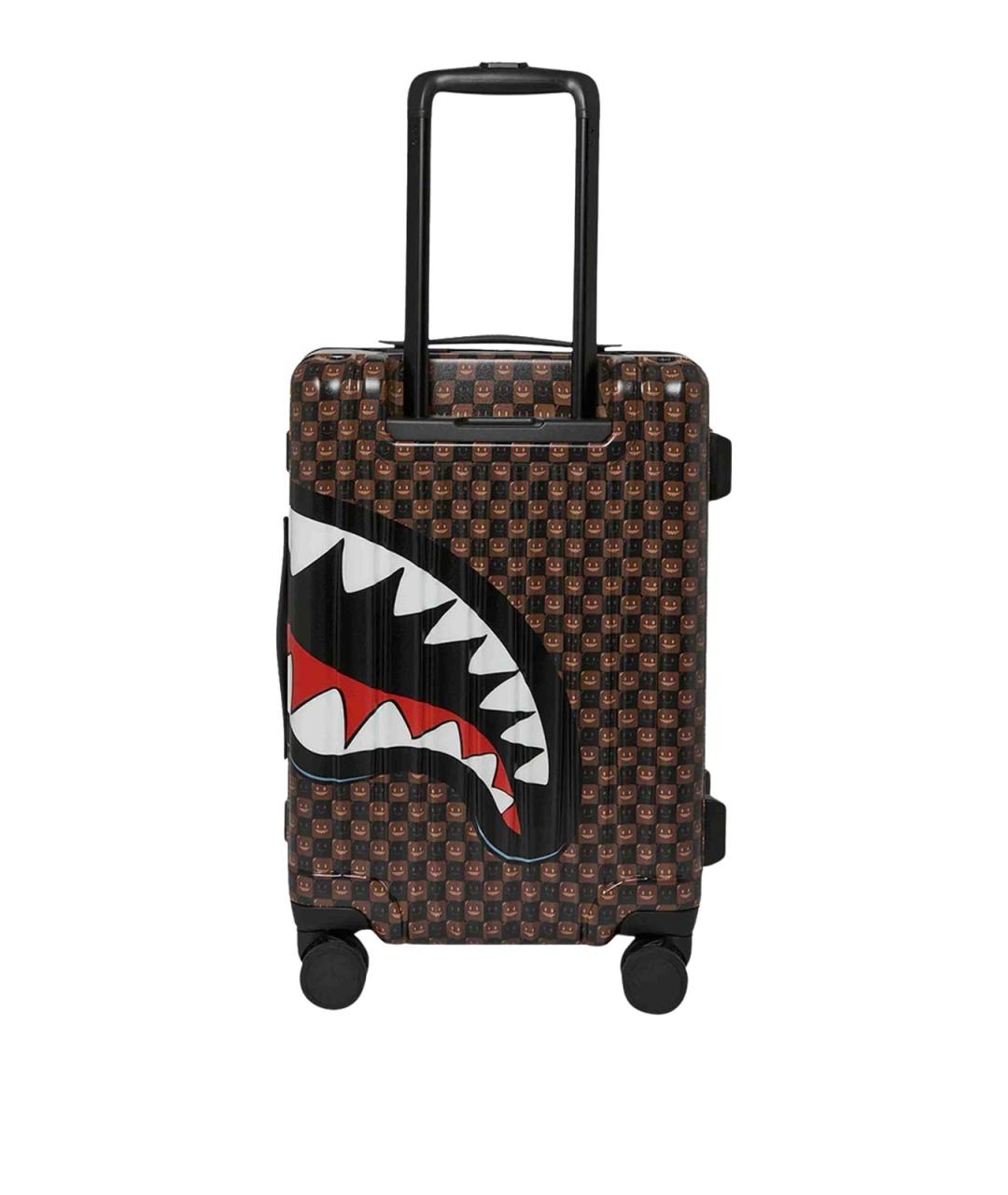 SPRAYGROUND Коричневый чемодан, фото 3
