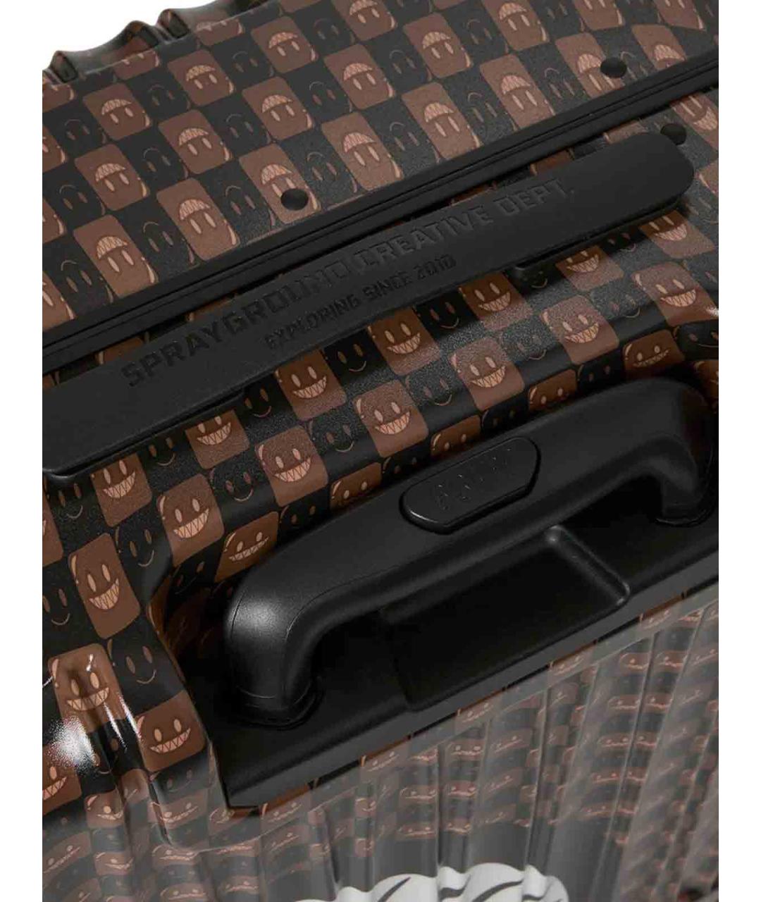 SPRAYGROUND Коричневый чемодан, фото 4