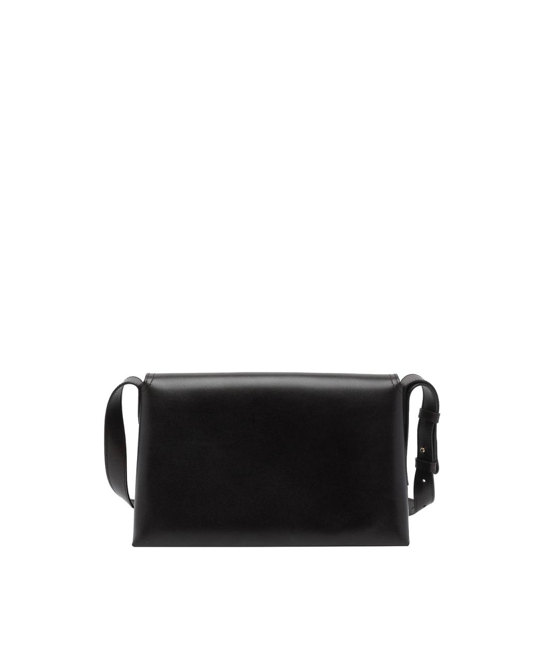A.P.C. Коричневая кожаная сумка через плечо, фото 3
