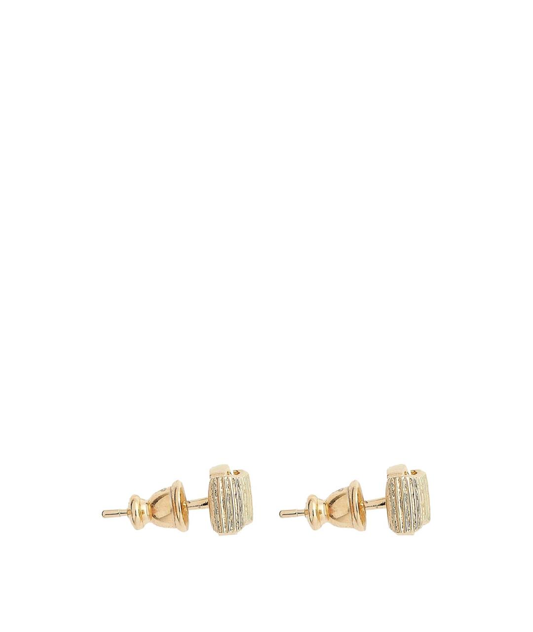 FERRAGAMO Золотые серьги из желтого золота, фото 2