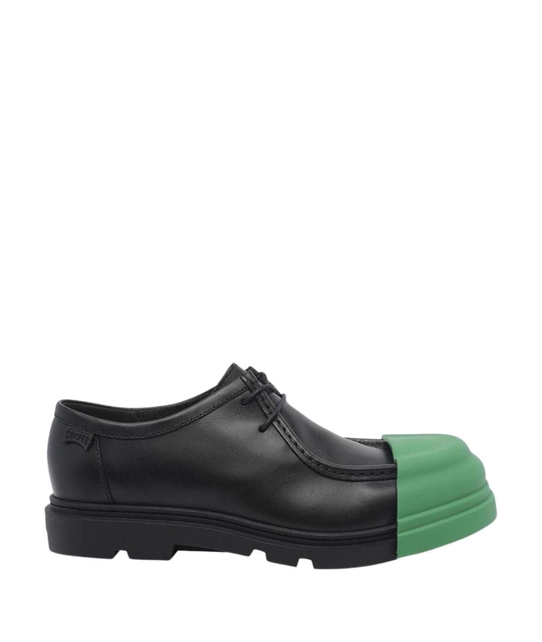 Camper Черные кожаные туфли, фото 1