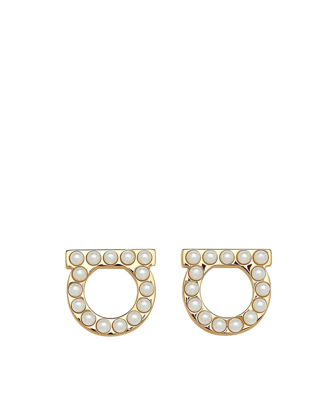 FERRAGAMO Золотые серьги, фото 1