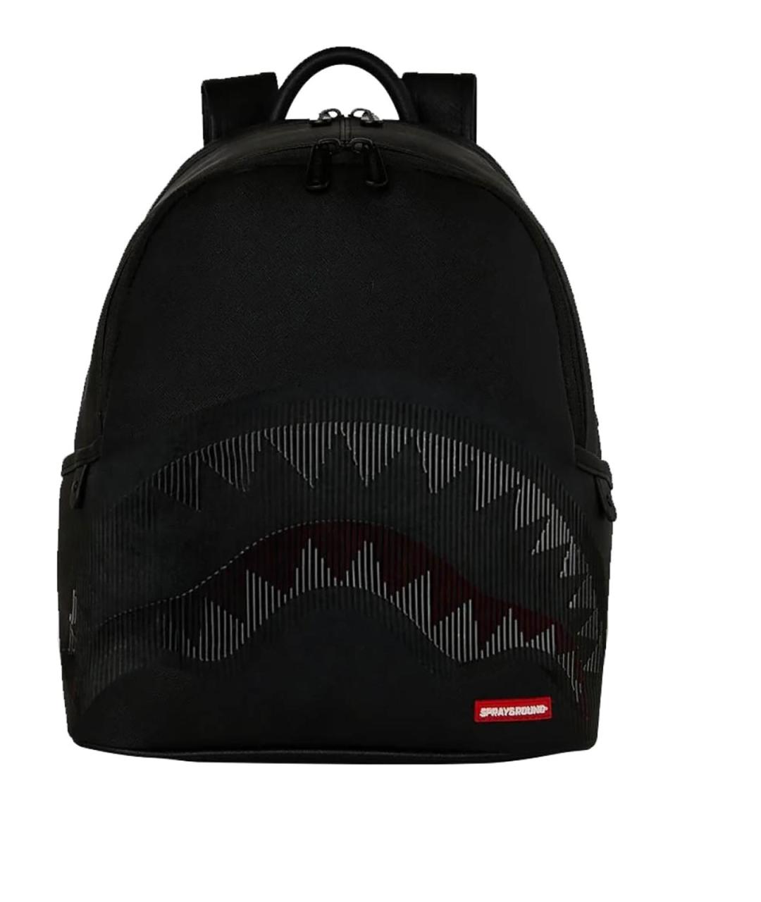 SPRAYGROUND Черный рюкзак из искусственной кожи, фото 1
