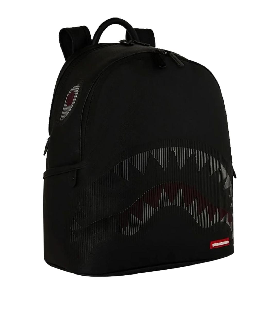 SPRAYGROUND Черный рюкзак из искусственной кожи, фото 2