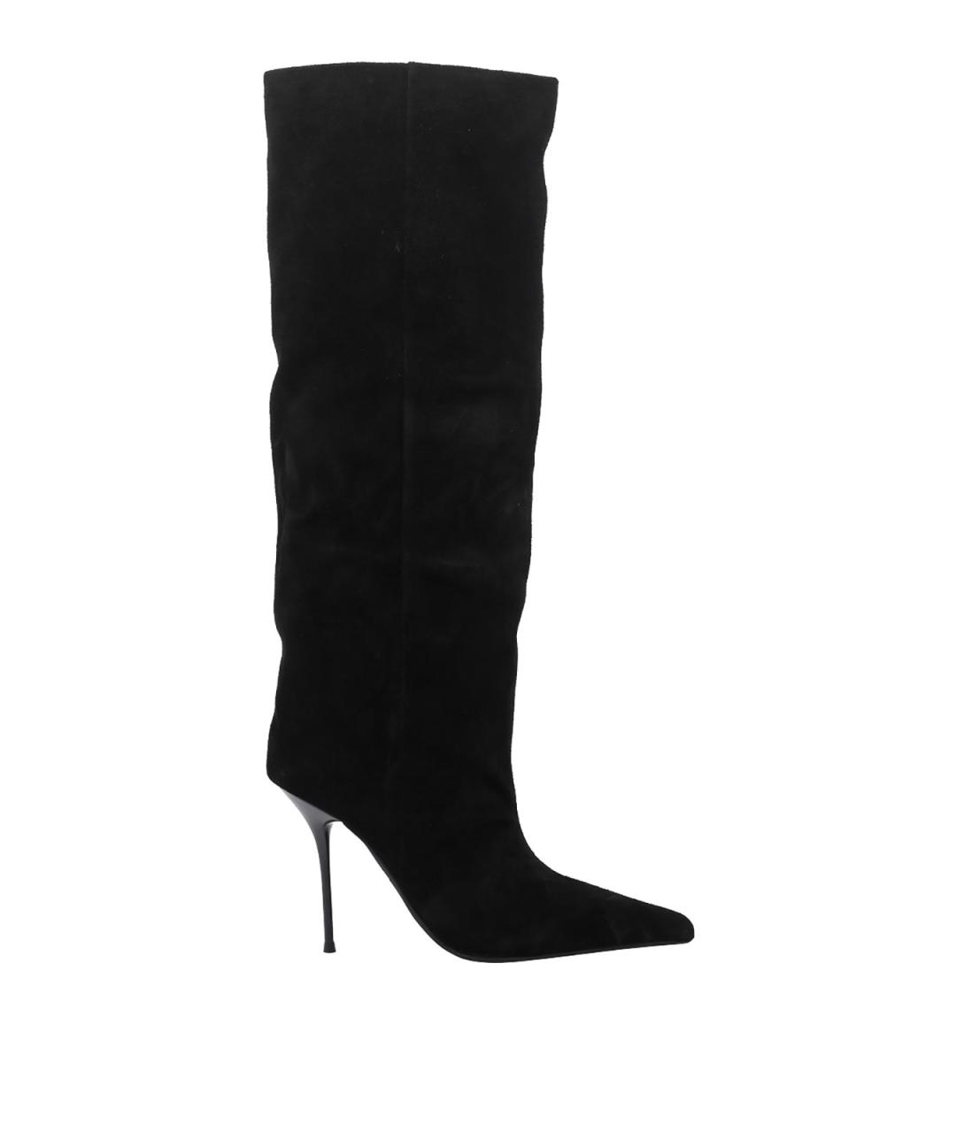 JEFFREY CAMPBELL Черные замшевые сапоги, фото 1