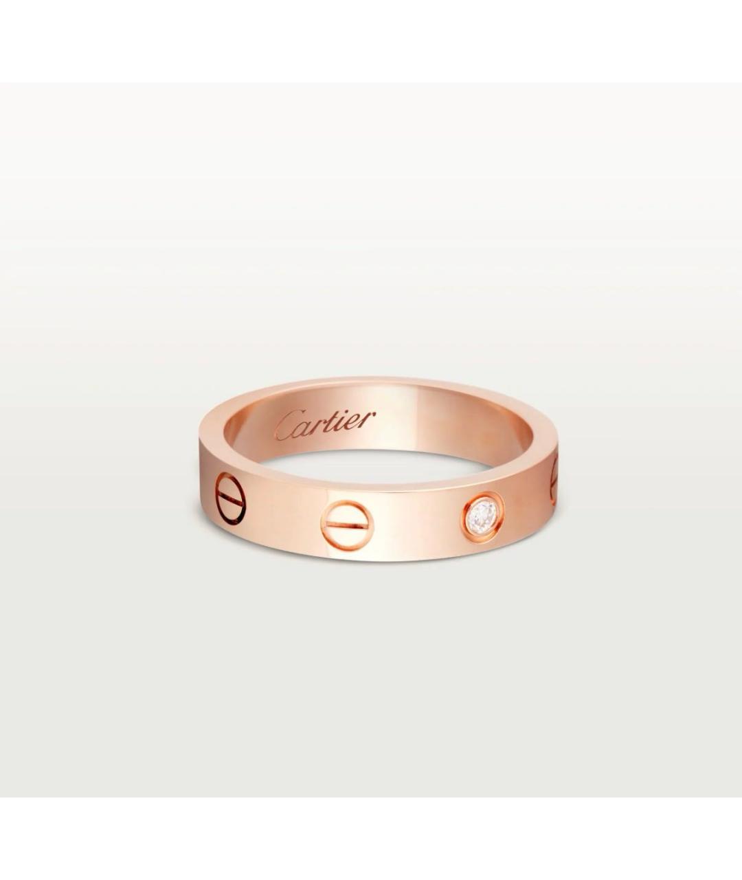 CARTIER Золотое кольцо из розового золота, фото 8