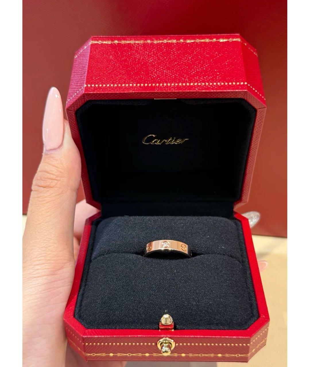 CARTIER Золотое кольцо из розового золота, фото 7