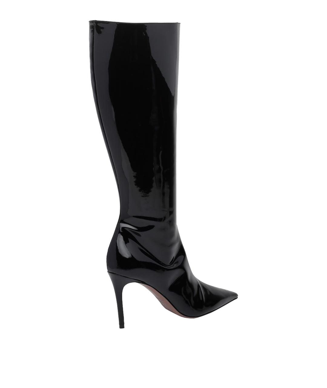 JEFFREY CAMPBELL Черные кожаные ботфорты, фото 3