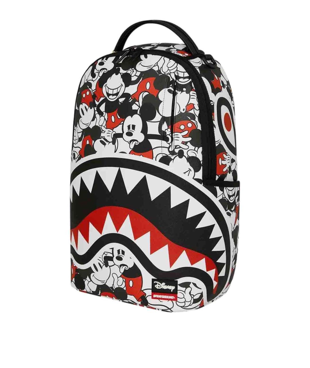 SPRAYGROUND Черный рюкзак из искусственной кожи, фото 5