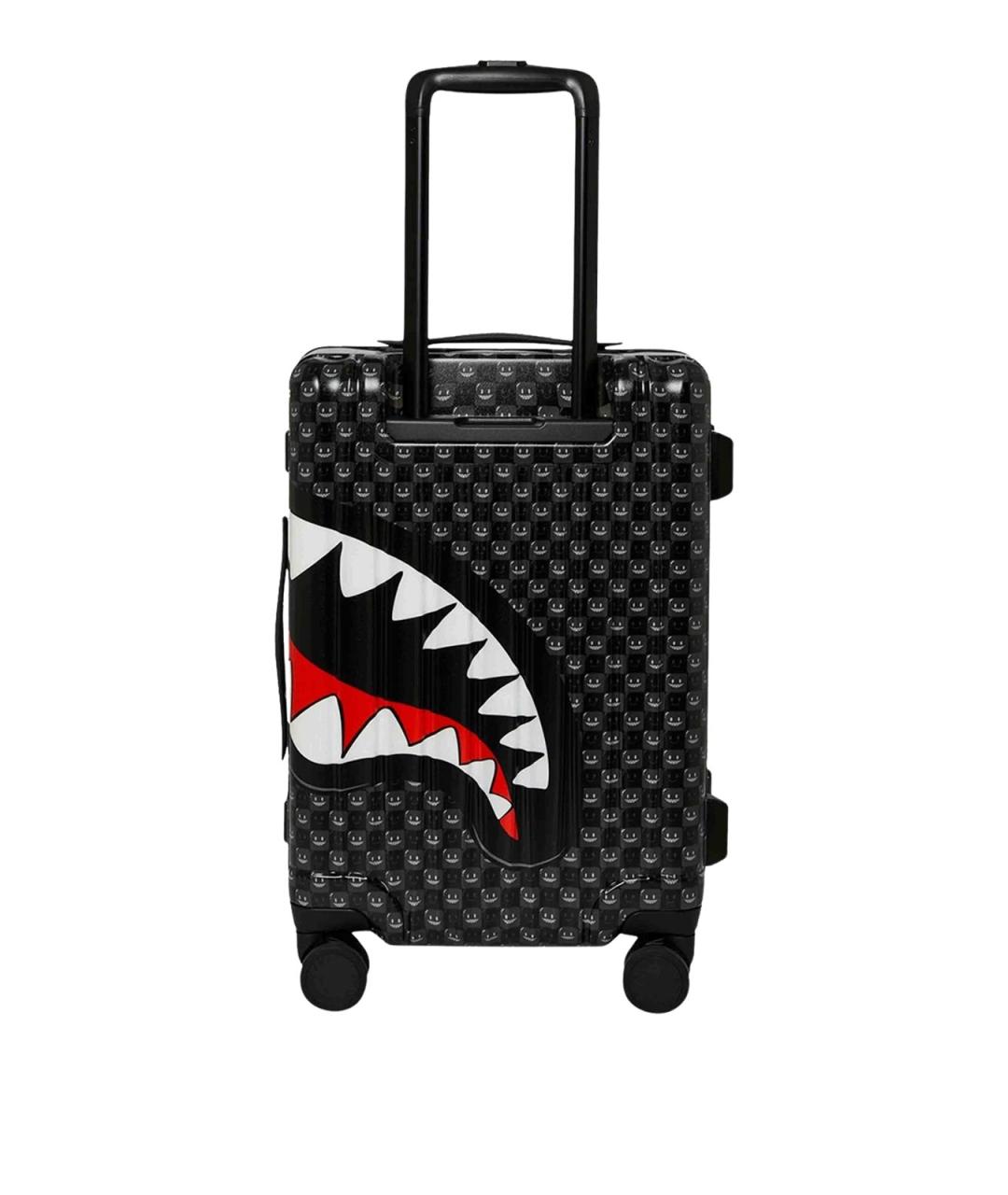 SPRAYGROUND Черный синтетический чемодан, фото 3