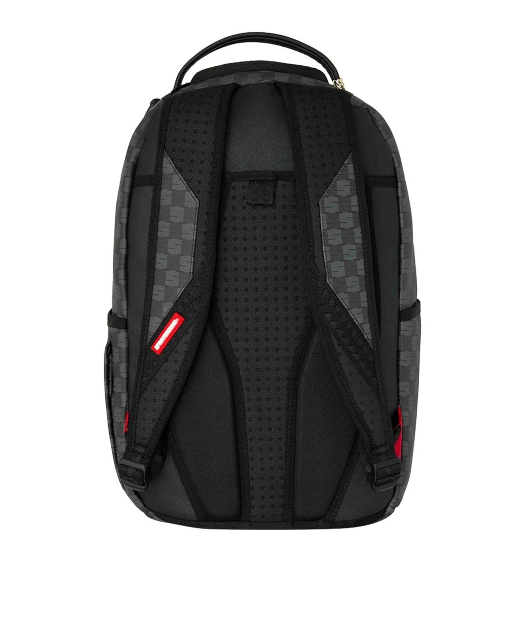 SPRAYGROUND Черный рюкзак из искусственной кожи, фото 3