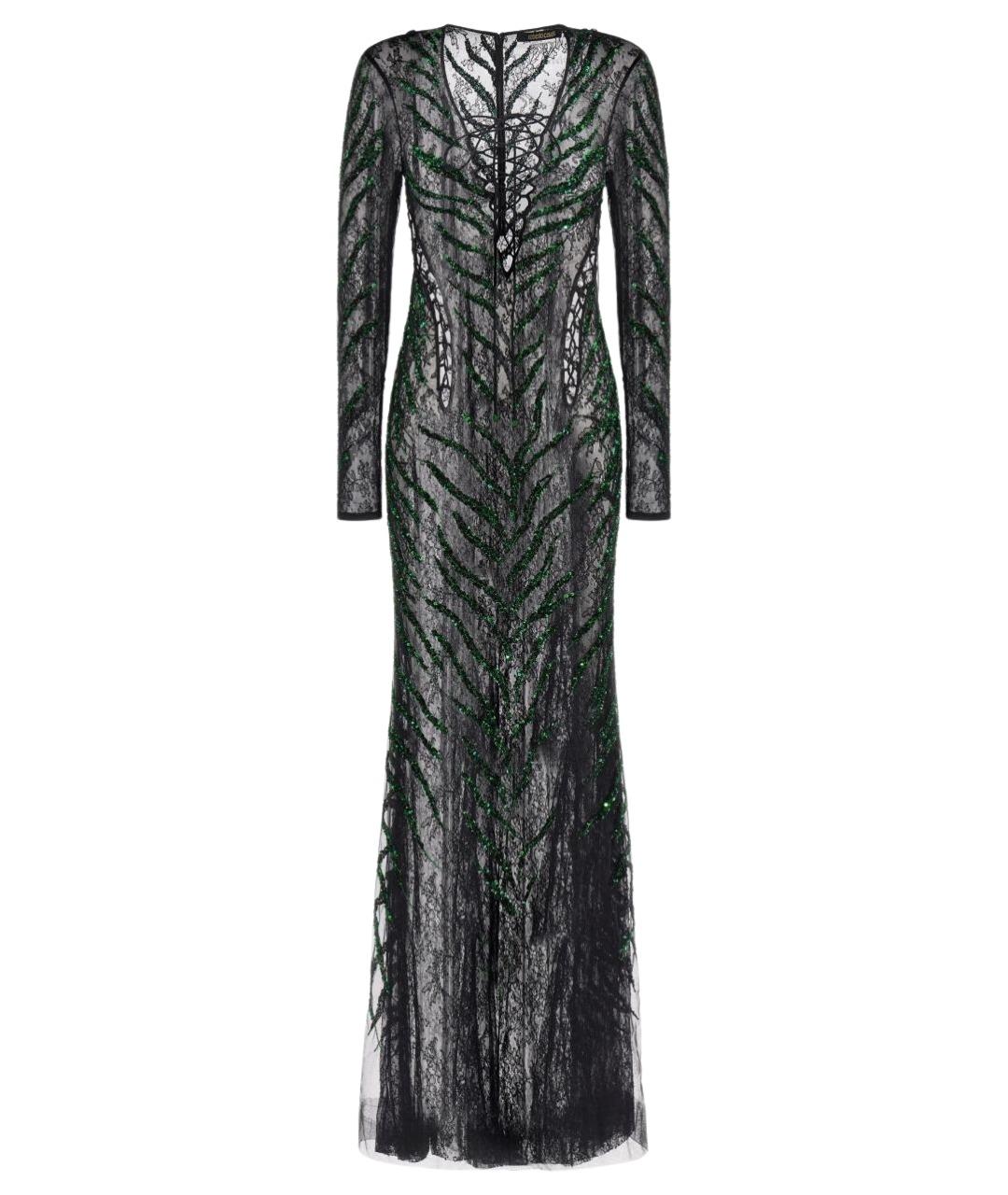 ROBERTO CAVALLI Черное коктейльное платье, фото 1