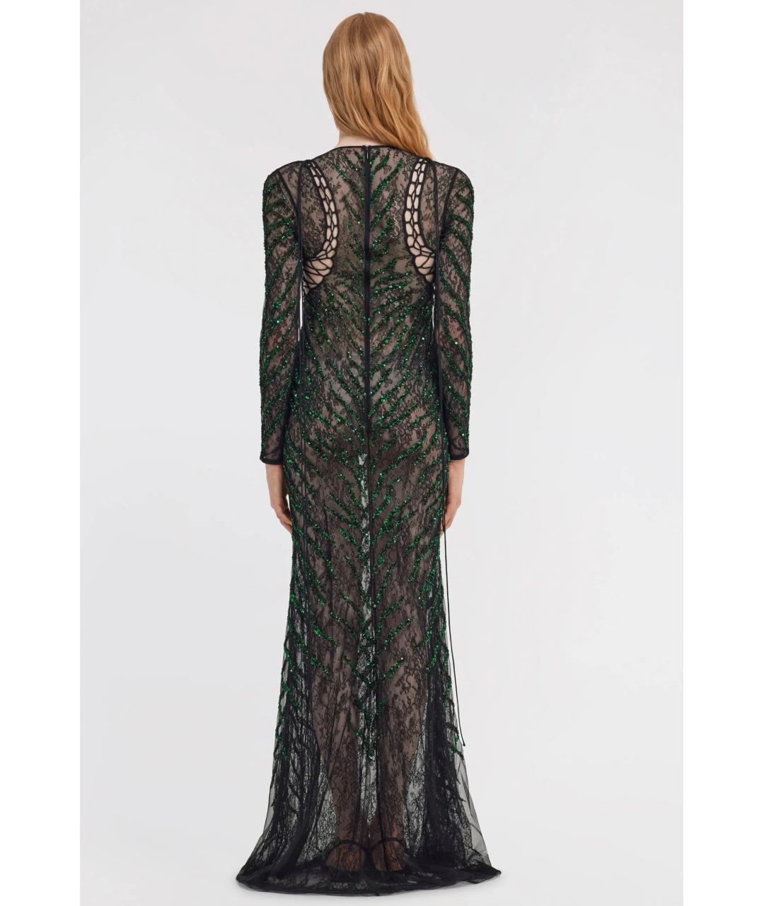 ROBERTO CAVALLI Черное коктейльное платье, фото 5